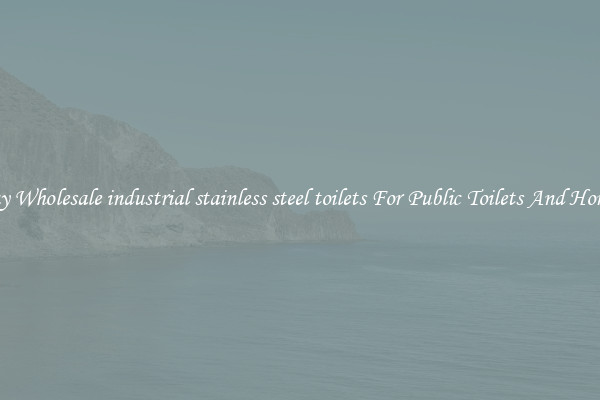 Buy Wholesale industrial stainless steel toilets For Public Toilets And Homes