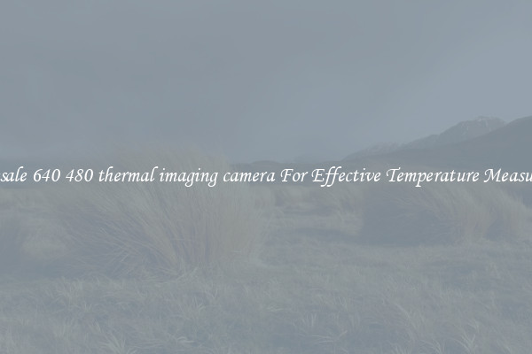 Wholesale 640 480 thermal imaging camera For Effective Temperature Measurement